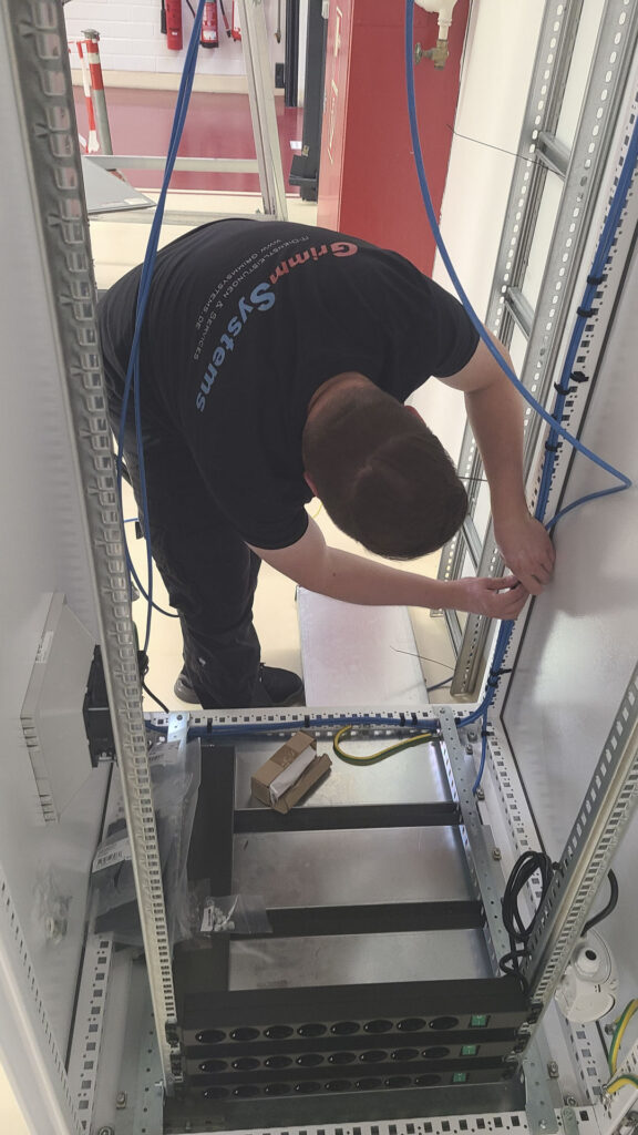 Glasfaserarbeiten