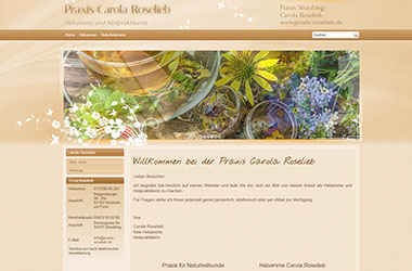Homepage Webseite