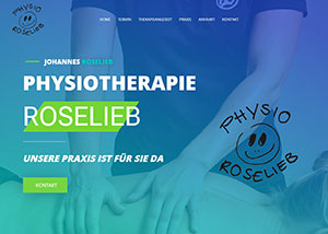 Homepage Physiotherapie Roselieb